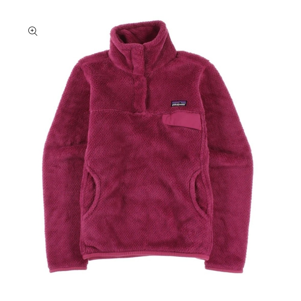 Patagonia Women's Re-Tool Snap-T Pullover Raspberry Pink Size XS